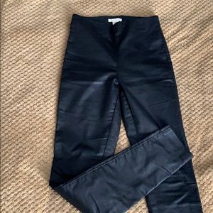 Leather look tregging